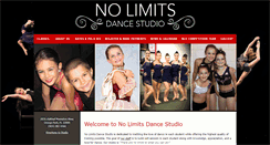 Desktop Screenshot of nolimitsdance.com